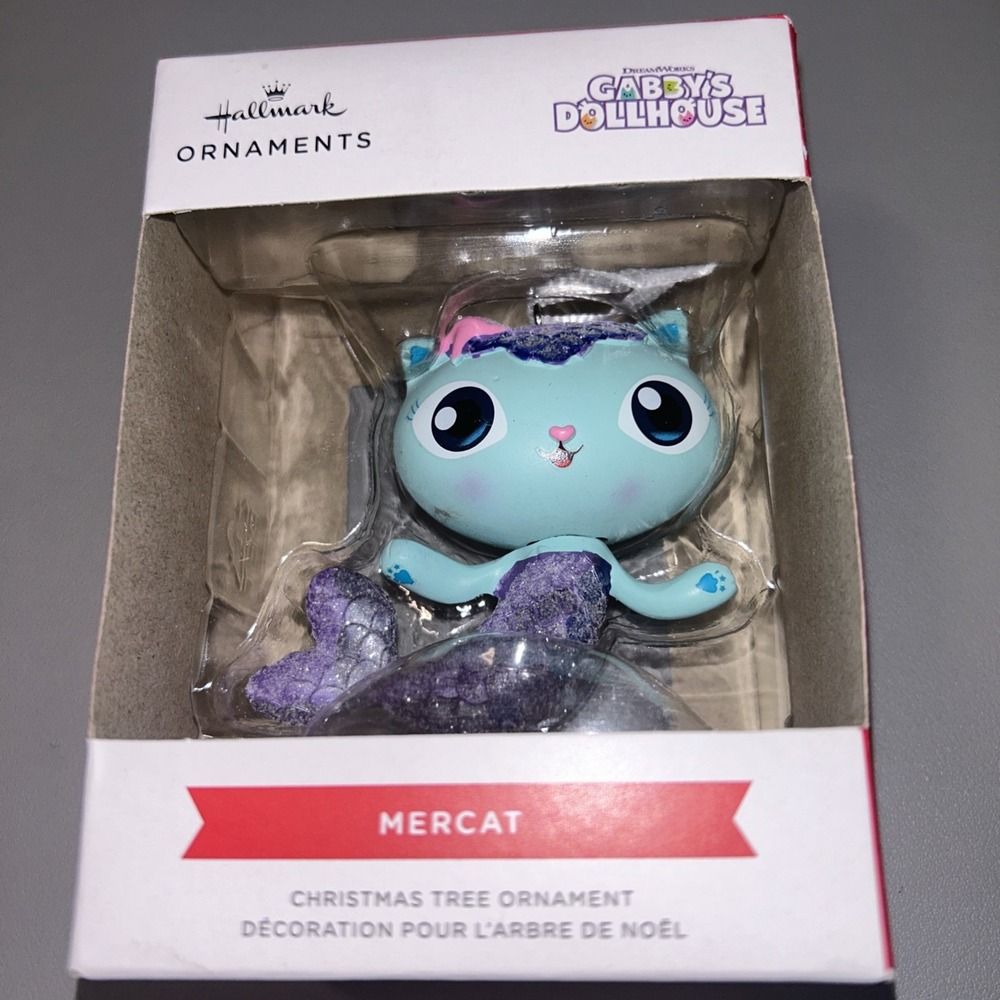 2023 Hallmark DreamWorks Gabby's Dollhouse MERCAT Mermaid Christmas Ornament NEW